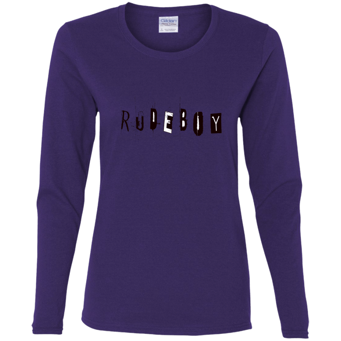 T-Shirts Purple / S Rudeboy Women's Long Sleeve T-Shirt