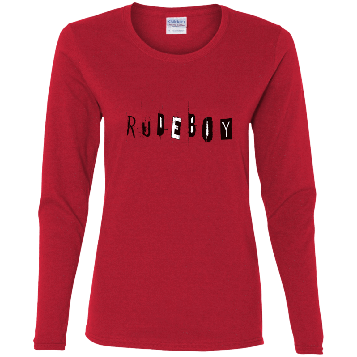 T-Shirts Red / S Rudeboy Women's Long Sleeve T-Shirt