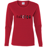 T-Shirts Red / S Rudeboy Women's Long Sleeve T-Shirt