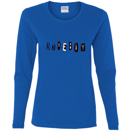 T-Shirts Royal / S Rudeboy Women's Long Sleeve T-Shirt