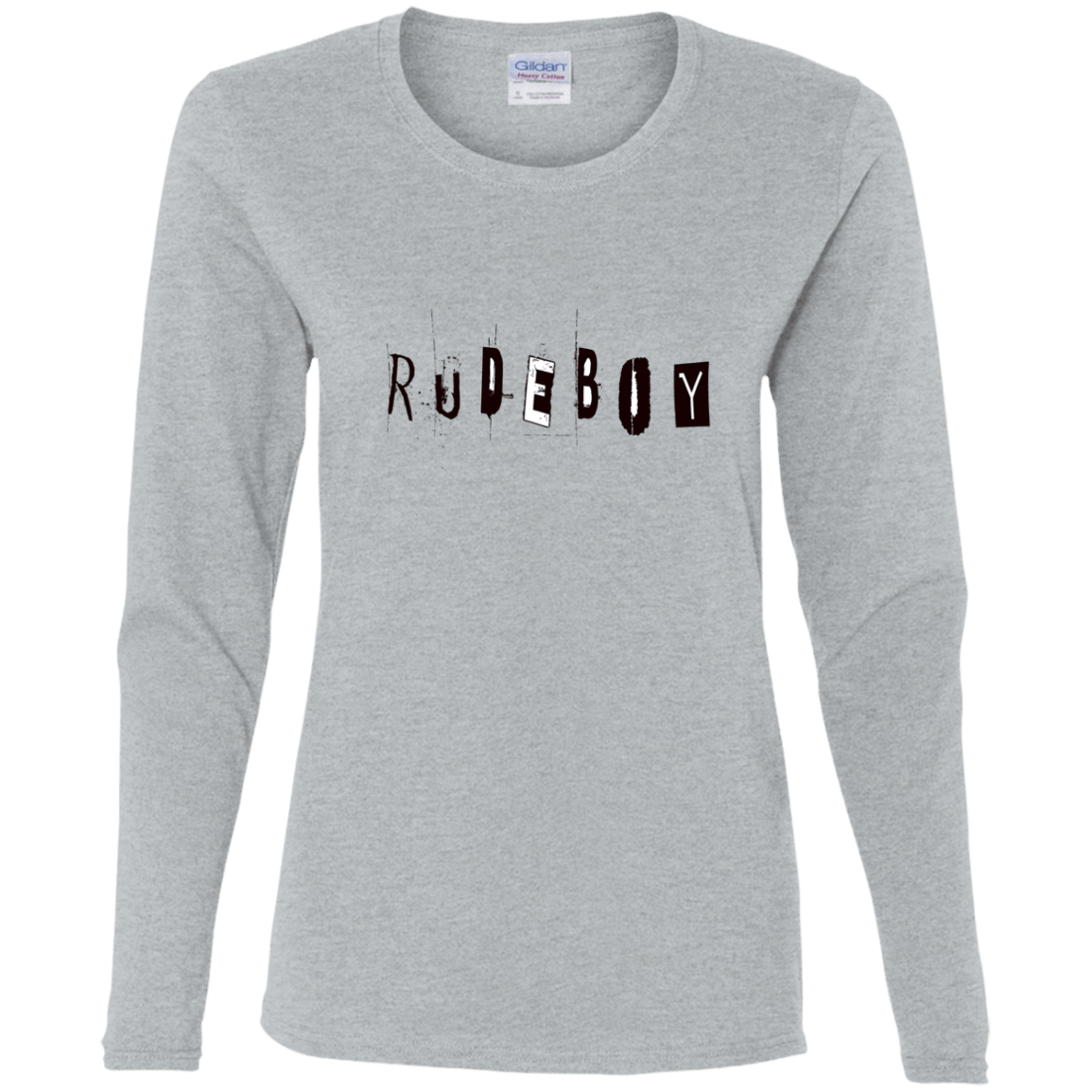 T-Shirts Sport Grey / S Rudeboy Women's Long Sleeve T-Shirt
