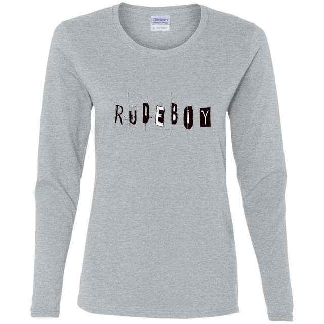 T-Shirts Sport Grey / S Rudeboy Women's Long Sleeve T-Shirt