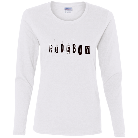 T-Shirts White / S Rudeboy Women's Long Sleeve T-Shirt