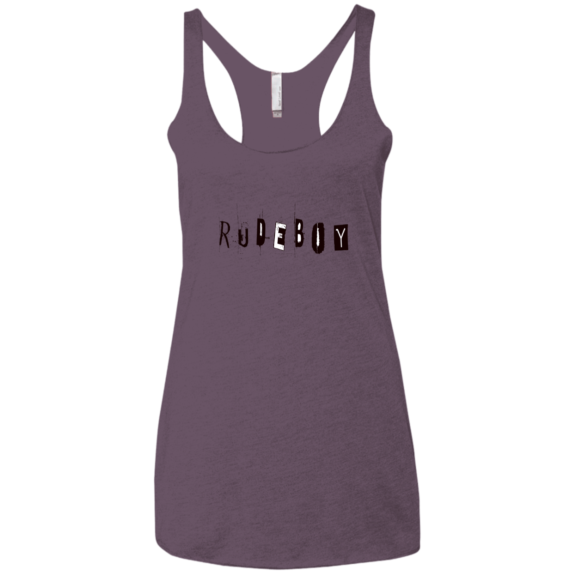 Rudeboy Women's Triblend Racerback Tank