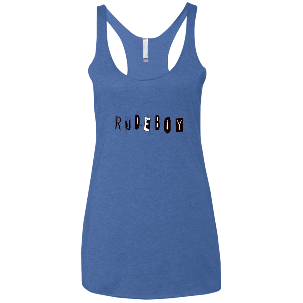 Rudeboy Women's Triblend Racerback Tank