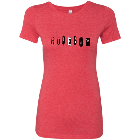 T-Shirts Vintage Red / S Rudeboy Women's Triblend T-Shirt