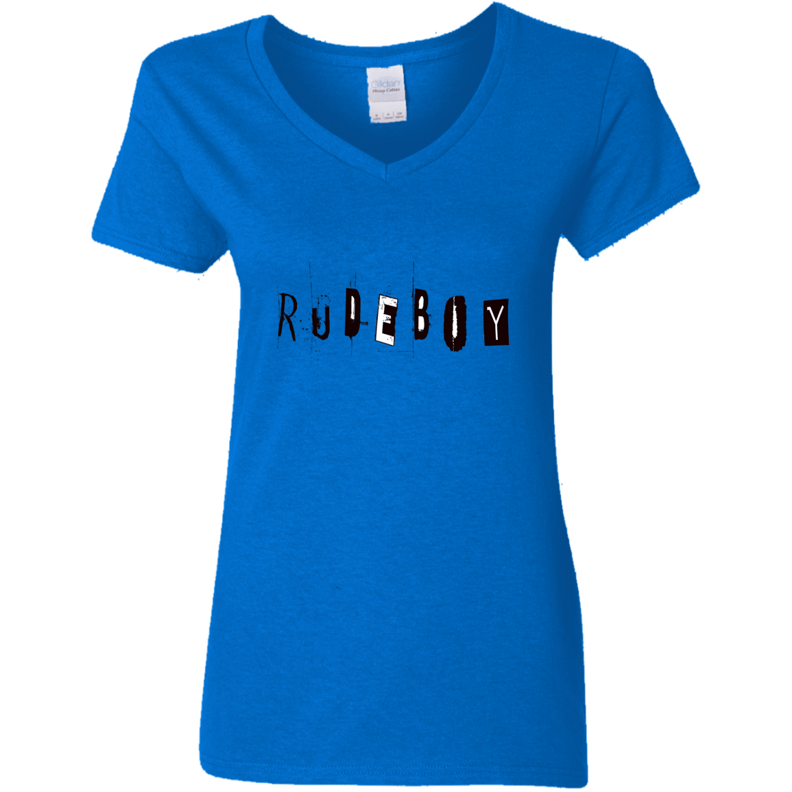 T-Shirts Royal / S Rudeboy Women's V-Neck T-Shirt