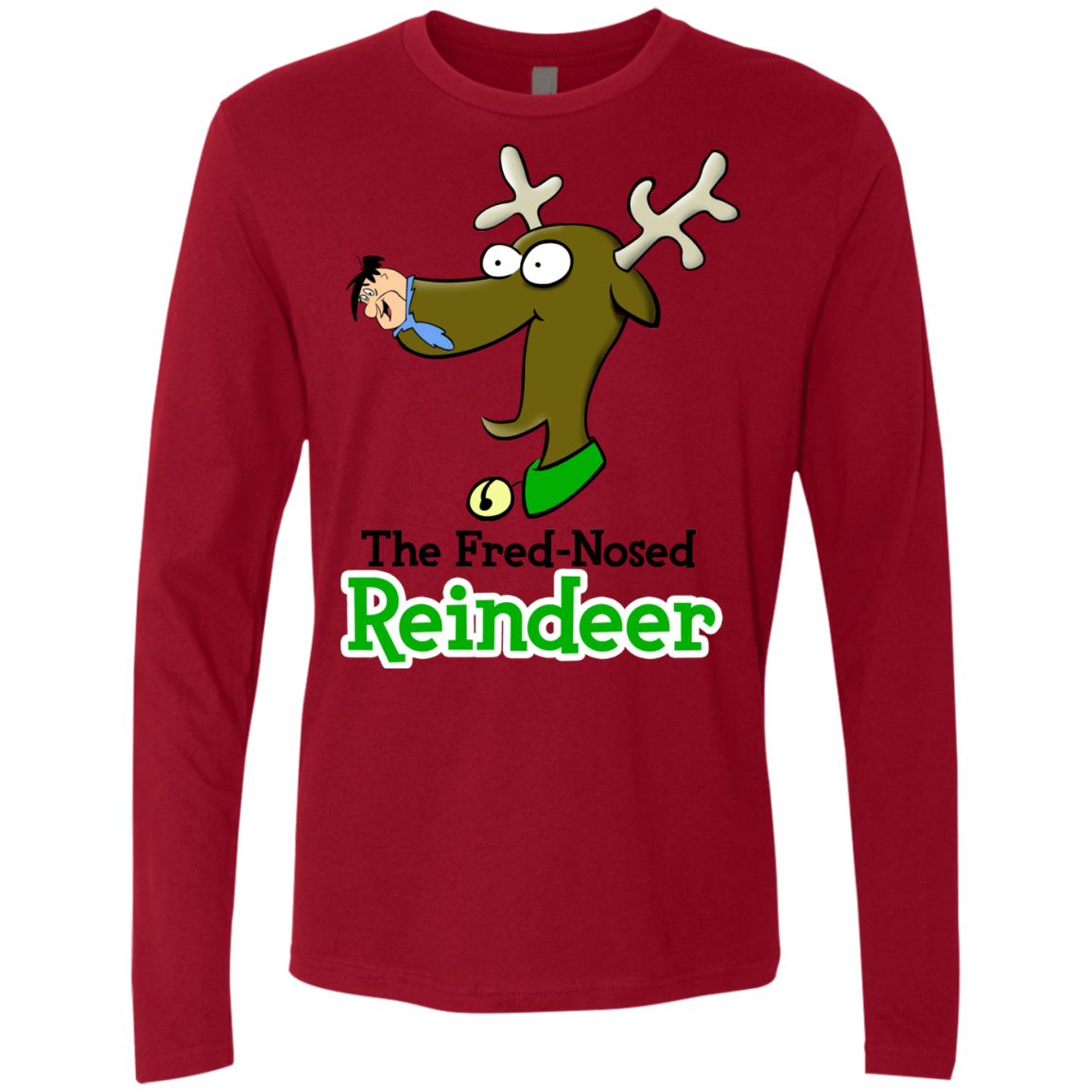 T-Shirts Cardinal / Small Rudy Fred Men's Premium Long Sleeve