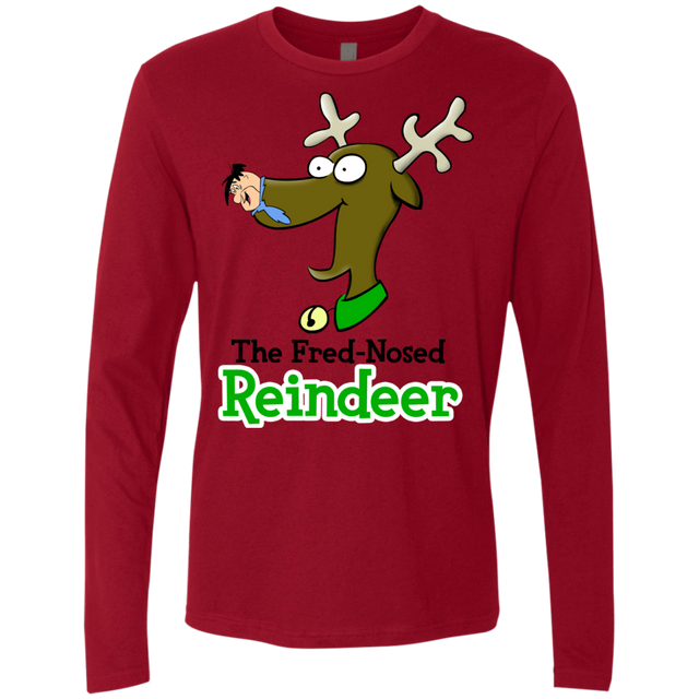 T-Shirts Cardinal / Small Rudy Fred Men's Premium Long Sleeve