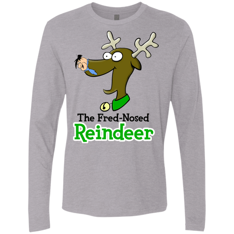 T-Shirts Heather Grey / Small Rudy Fred Men's Premium Long Sleeve