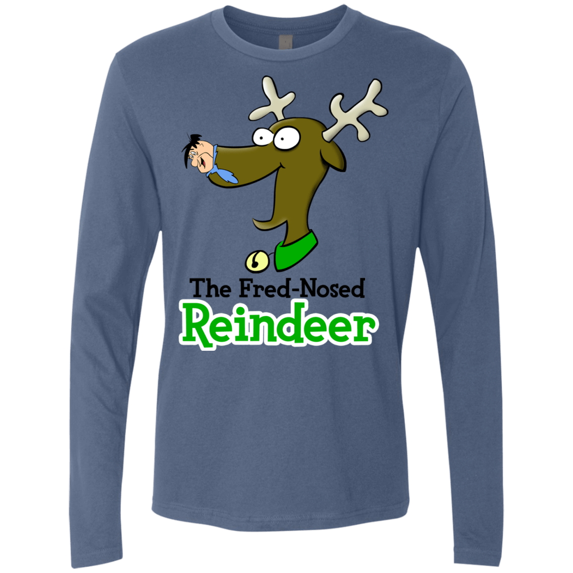 T-Shirts Indigo / Small Rudy Fred Men's Premium Long Sleeve