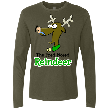 T-Shirts Military Green / Small Rudy Fred Men's Premium Long Sleeve