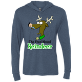 T-Shirts Indigo / X-Small Rudy Fred Triblend Long Sleeve Hoodie Tee