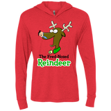 T-Shirts Vintage Red / X-Small Rudy Fred Triblend Long Sleeve Hoodie Tee