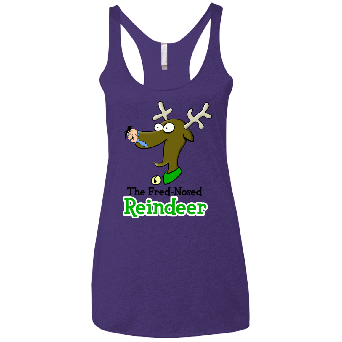 T-Shirts Purple Rush / X-Small Rudy Fred Women's Triblend Racerback Tank