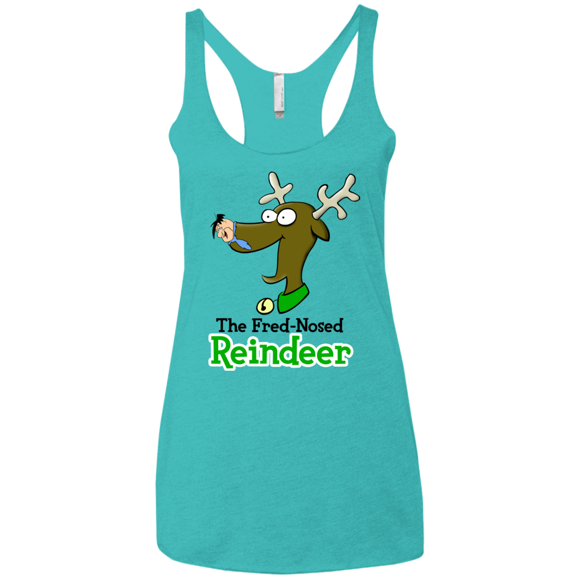 T-Shirts Tahiti Blue / X-Small Rudy Fred Women's Triblend Racerback Tank