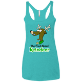 T-Shirts Tahiti Blue / X-Small Rudy Fred Women's Triblend Racerback Tank