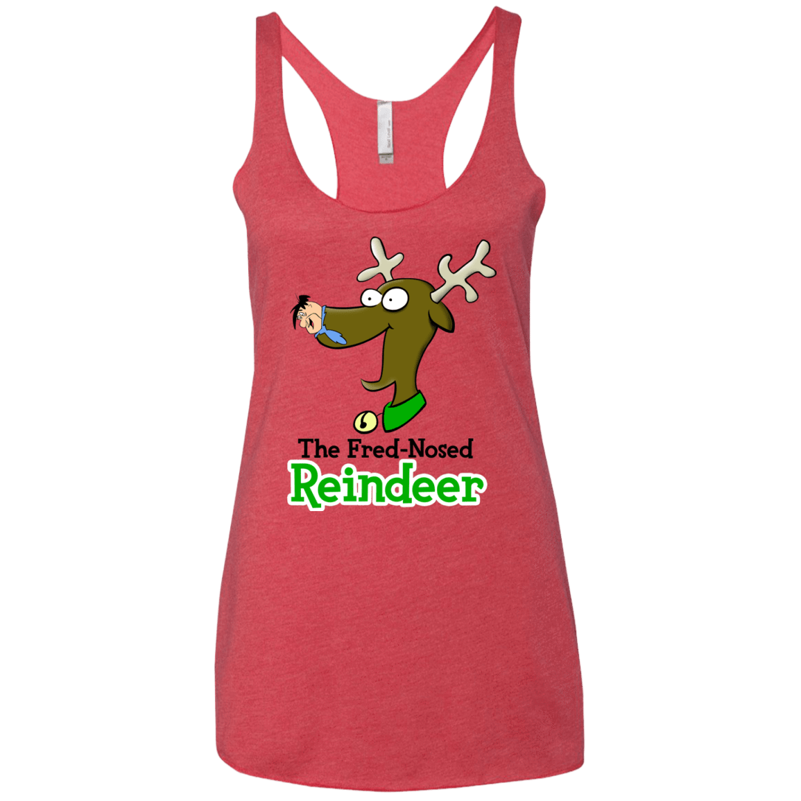 T-Shirts Vintage Red / X-Small Rudy Fred Women's Triblend Racerback Tank