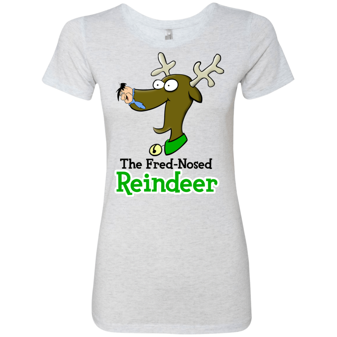 T-Shirts Heather White / Small Rudy Fred Women's Triblend T-Shirt