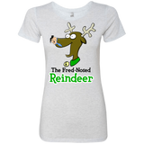 T-Shirts Heather White / Small Rudy Fred Women's Triblend T-Shirt