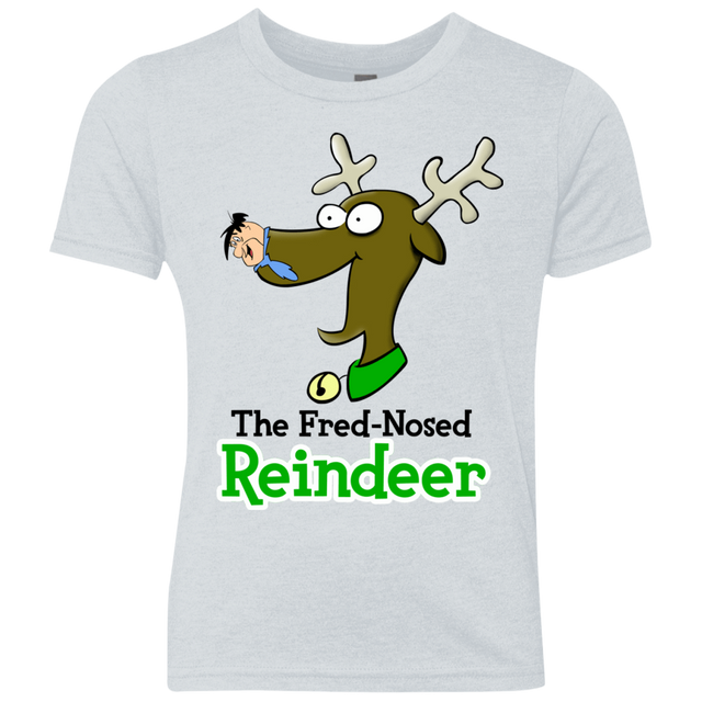 T-Shirts Heather White / YXS Rudy Fred Youth Triblend T-Shirt