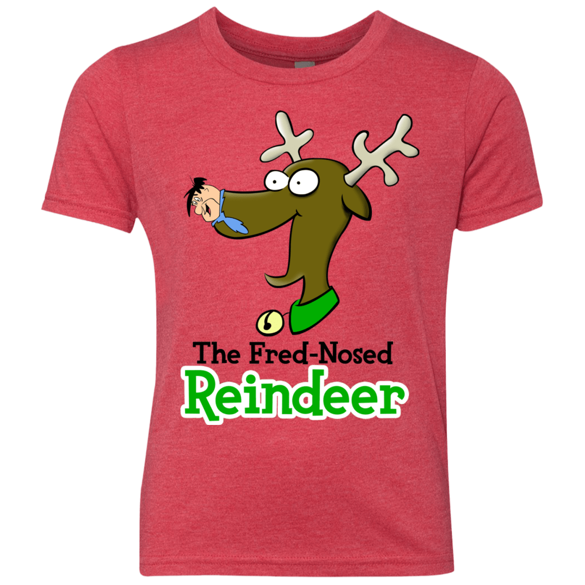T-Shirts Vintage Red / YXS Rudy Fred Youth Triblend T-Shirt