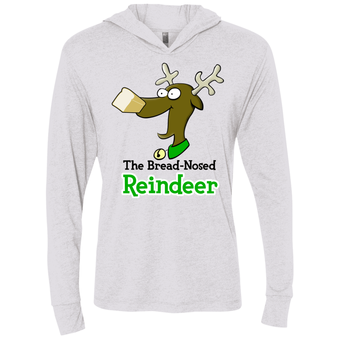 T-Shirts Heather White / X-Small Rudy Triblend Long Sleeve Hoodie Tee