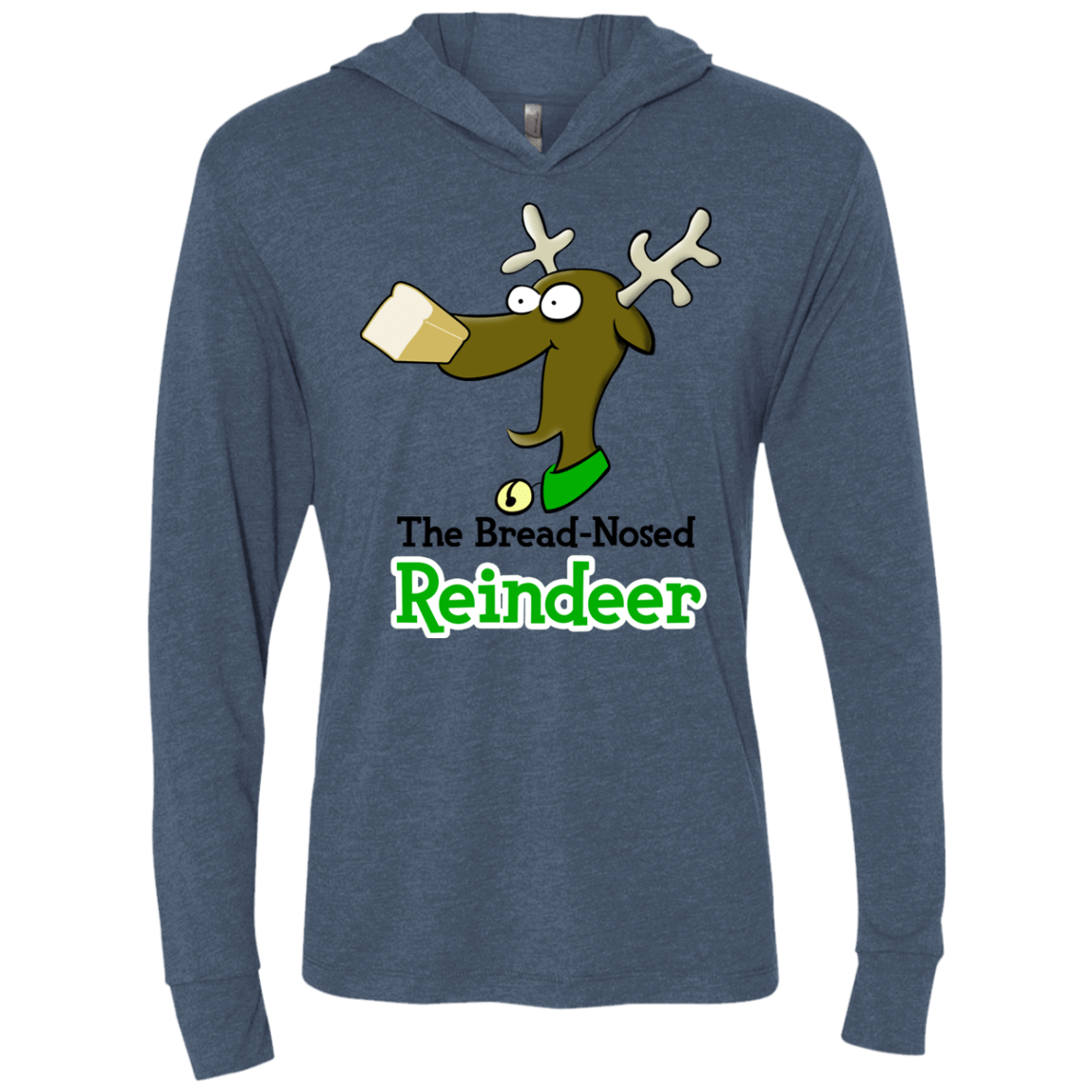 T-Shirts Indigo / X-Small Rudy Triblend Long Sleeve Hoodie Tee