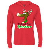 T-Shirts Vintage Red / X-Small Rudy Triblend Long Sleeve Hoodie Tee