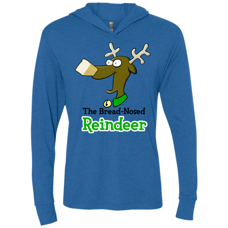 T-Shirts Vintage Royal / X-Small Rudy Triblend Long Sleeve Hoodie Tee