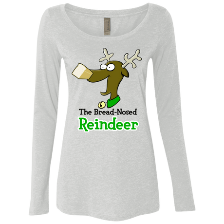 T-Shirts Heather White / Small Rudy Women's Triblend Long Sleeve Shirt