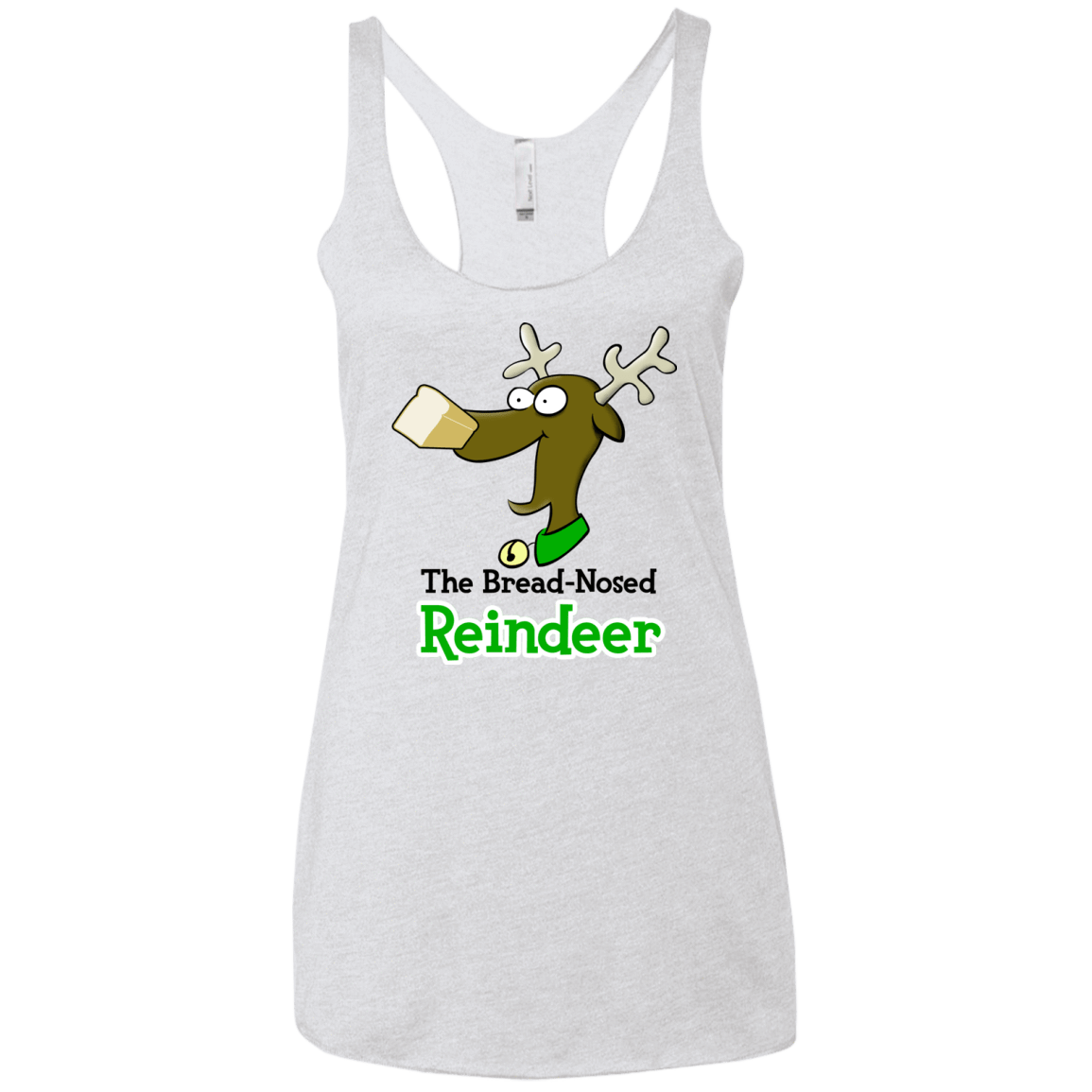 T-Shirts Heather White / X-Small Rudy Women's Triblend Racerback Tank