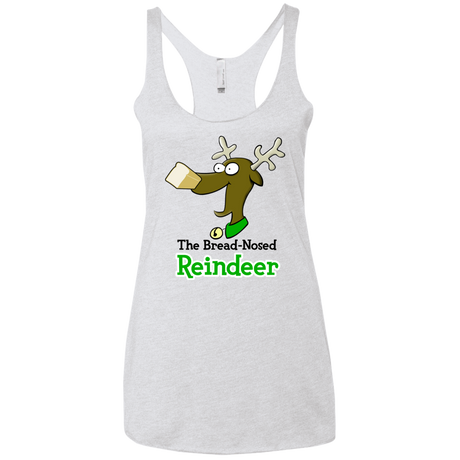 T-Shirts Heather White / X-Small Rudy Women's Triblend Racerback Tank