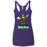 T-Shirts Purple Rush / X-Small Rudy Women's Triblend Racerback Tank