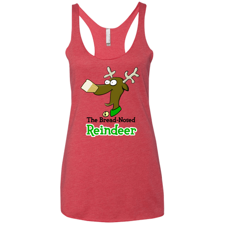 T-Shirts Vintage Red / X-Small Rudy Women's Triblend Racerback Tank