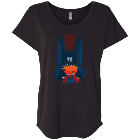 T-Shirts Vintage Black / X-Small Rug Rat Triblend Dolman Sleeve