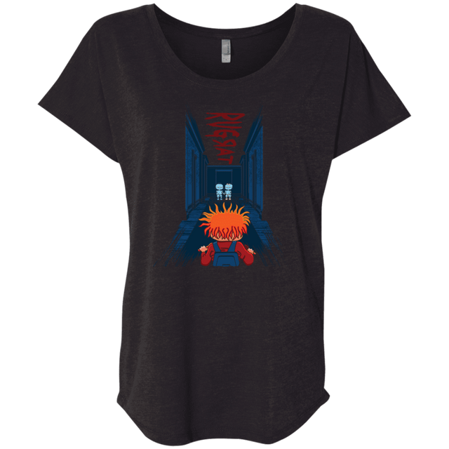 T-Shirts Vintage Black / X-Small Rug Rat Triblend Dolman Sleeve