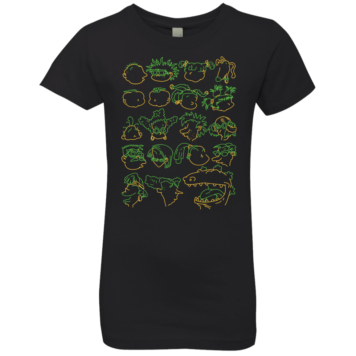 T-Shirts Black / YXS RUGRAT HEADS Girls Premium T-Shirt