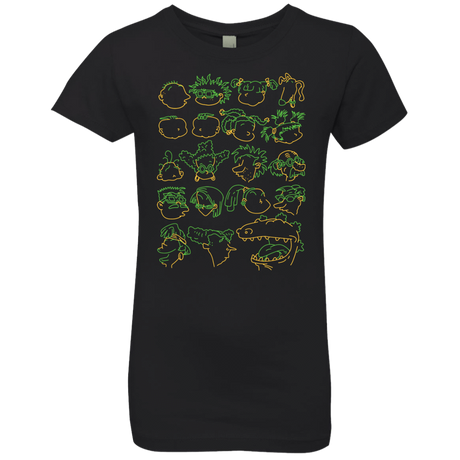 T-Shirts Black / YXS RUGRAT HEADS Girls Premium T-Shirt