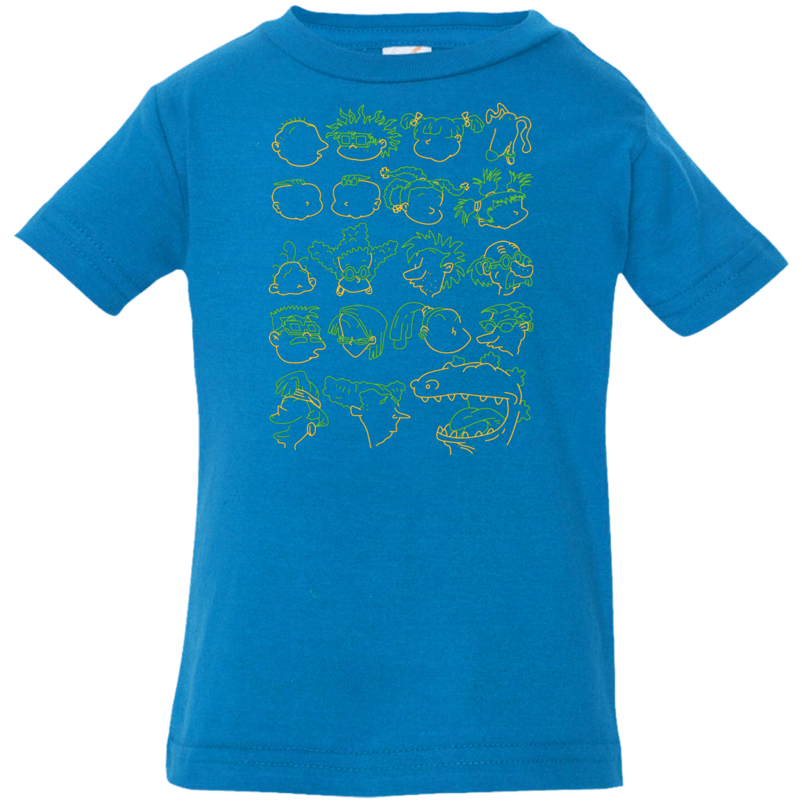 T-Shirts Cobalt / 6 Months RUGRAT HEADS Infant Premium T-Shirt