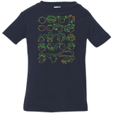 T-Shirts Navy / 6 Months RUGRAT HEADS Infant Premium T-Shirt