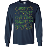 T-Shirts Navy / S RUGRAT HEADS Men's Long Sleeve T-Shirt