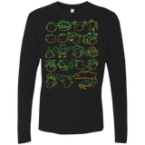 T-Shirts Black / S RUGRAT HEADS Men's Premium Long Sleeve