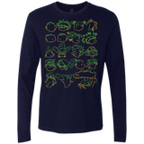 T-Shirts Midnight Navy / S RUGRAT HEADS Men's Premium Long Sleeve