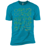 T-Shirts Turquoise / X-Small RUGRAT HEADS Men's Premium T-Shirt