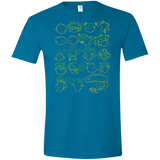 T-Shirts Antique Sapphire / S RUGRAT HEADS Men's Semi-Fitted Softstyle