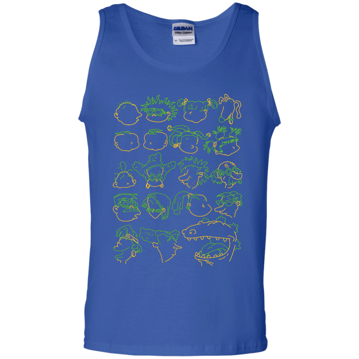 T-Shirts Royal / S RUGRAT HEADS Men's Tank Top