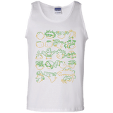 T-Shirts White / S RUGRAT HEADS Men's Tank Top
