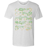 T-Shirts Heather White / S RUGRAT HEADS Men's Triblend T-Shirt