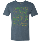 T-Shirts Indigo / S RUGRAT HEADS Men's Triblend T-Shirt